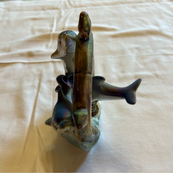 Dolphins Trinket with Spring Movement - Picture 5 of 9